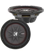 Kicker 43CWRT82 CompRT 600 Watt 8 inch Shallow Mount Subwoofer - Main