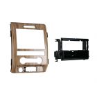 Metra 99-5820DW Dark Walnut Single DIN Installation Kit for Ford F-150 2011-12 Vehicles
