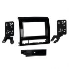Metra 99-8235CHG Single or Double DIN Dash Kit for 2012 - 2015 Toyota Tacoma vehicles - High Gloss Charcoal