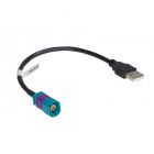 PAC USBMB1 USB port retention cable for select Mercedes-Benz automobiles