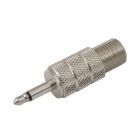 3.5mm to F-connector car TV antenna adapter