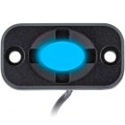 Heise HE-TL1RGB 12 Volt Marine Flush Mount (3) x 3 Watt LED Light - RGB