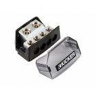 Kicker DB4 Distribution Block with Two 1/0-8 Guage Input and Four 4-8 Guage Output