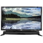 Naxa NTD-2460 24" HD LED TV with AC/DC power adapter and built in DVD