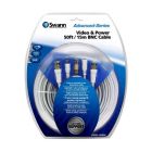 Swann SWADS-15MBNC 50 Foot Video and Power Cable with BNC and DC power plug