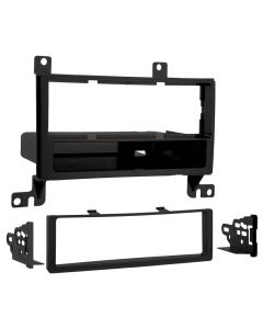 Metra 99-7325B Black Single DIN Installation Kit for Hyundai Santa Fe 2007 Vehicles