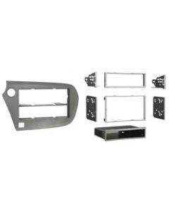 Metra 99-7878B Matte Black Dash Kit Turbokit Single or Double DIN Honda Insight 2010 Vehicles