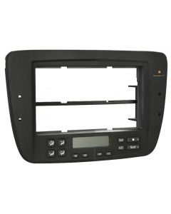 Metra 99-5719 Matte Black Dash Kit Turbokit ISO Single DIN or Double DIN Ford Taurus and Mercury Sable 2004-2007 Vehicles