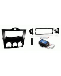 Metra 99-7510HG Gloss Black Dash Kit Turbokit DIN Mazda RX-8 2004-2008 Vehicles (For Manual Climate Controls Only)