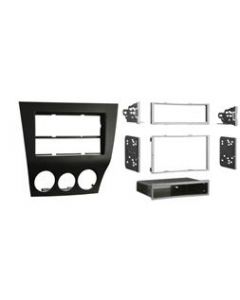 Metra 99-7515B Matte Black Dash Kit Turbokit ISO Single or Double DIN Mazda RX-8 2009-2010 Vehicles