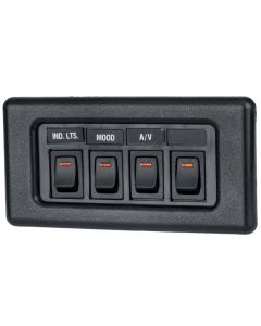 Accele DLS 4 Switch Plate Kit with illuminated switches