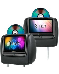 Audiovox HR8 8 inch Headrest Entertainment System for 2019 - 2022 Chevrolet Blazer