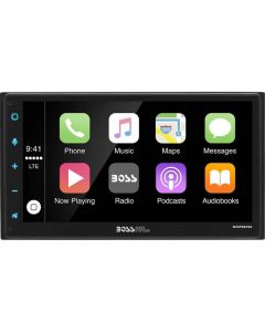 Boss Audio BVCP9675A Double DIN DVD Receiver with 6.2" Touchscreen Display and Apple Carplay and Android Auto