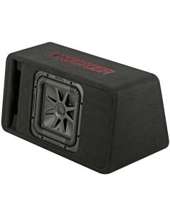 Kicker 45VL7R102 Single 10 inch Square L7R Pre-loaded Subwoofer Enclosure