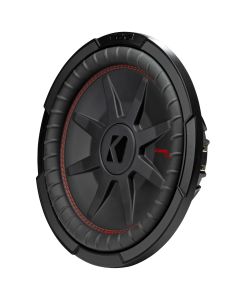 Kicker 48CWRT122 CompRT 1,000 Watt 12 inch Shallow Mount Subwoofer - Dual 2 ohm Voice Coil