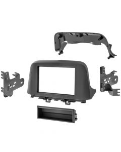 Metra 99-7392B Single or Double DIN Car Stereo Dash Kit for 2018 - 2019 Hyundai Kona 