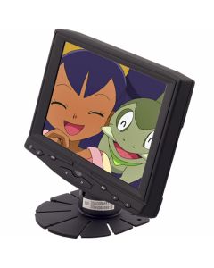 Quality Mobile Video CVFQ-E123 Universal 7 Inch Touchscreen LCD Monitor with VGA, HDMI, AV Inputs and Pedestal Stand